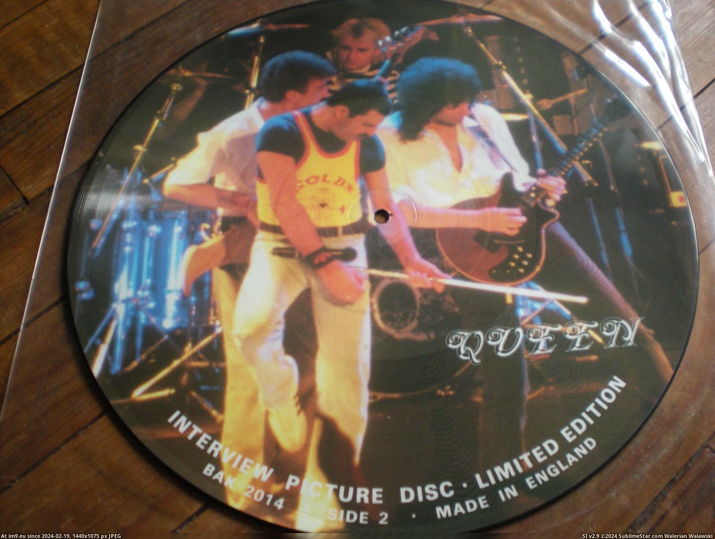 #Queen  #Disc Queen Pic Disc 2 Pic. (Image of album new 1))