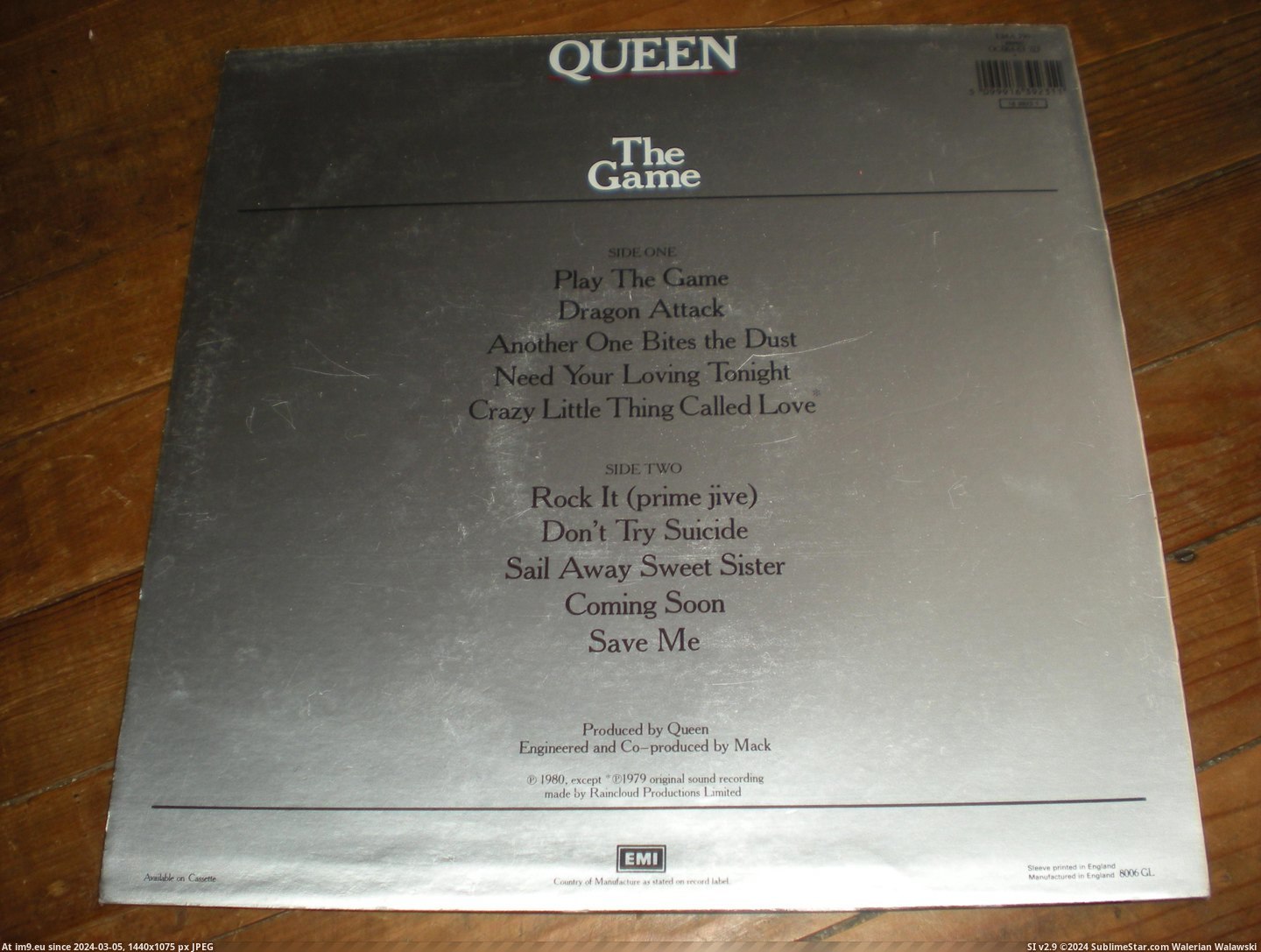#Game  #Queen Queen The Game 6 Pic. (Image of album new 1))