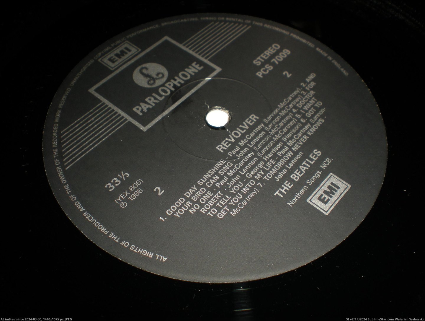 #Revolver  #Barcoded Revolver barcoded 4 Pic. (Image of album new 1))