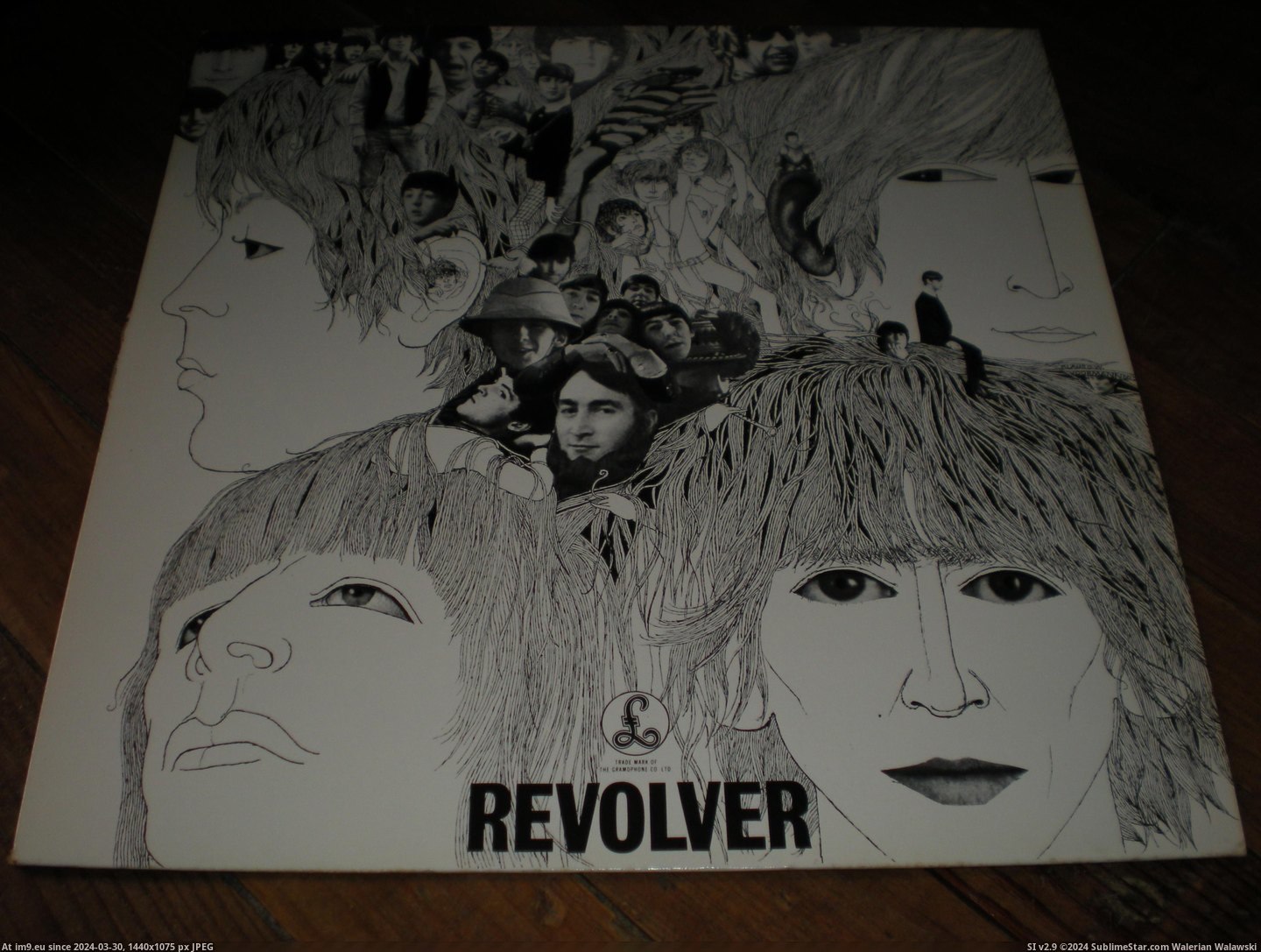 #Revolver  #Barcoded Revolver barcoded 6 Pic. (Image of album new 1))