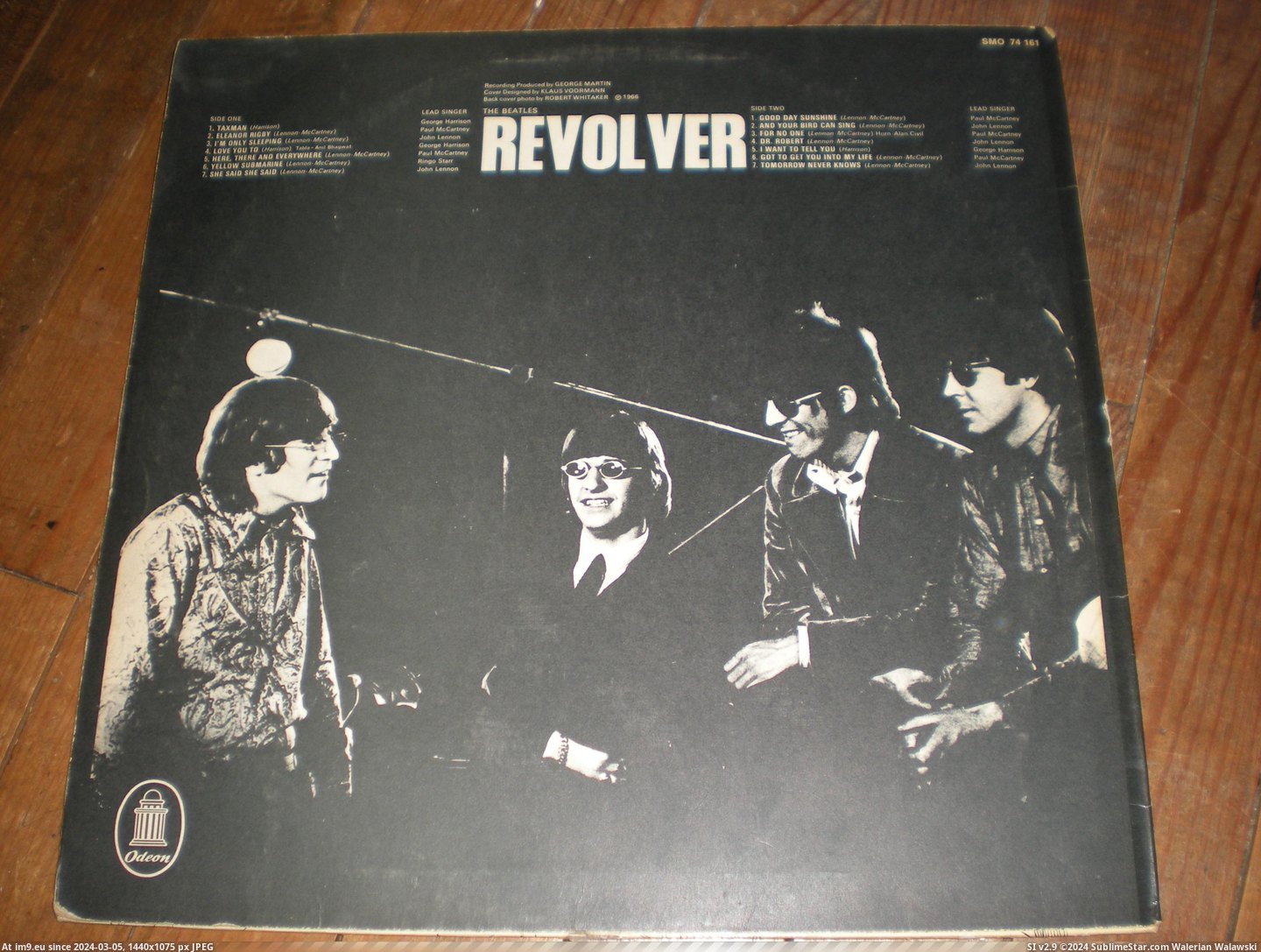#Revolver  #Odeon Revolver ODEON 8 Pic. (Image of album new 1))