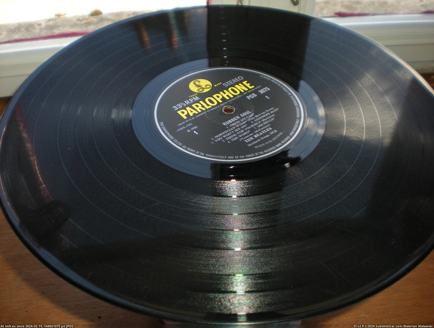 #Rubber #Stereo #Soul Rubber Soul STEREO 2 Pic. (Image of album new 1))