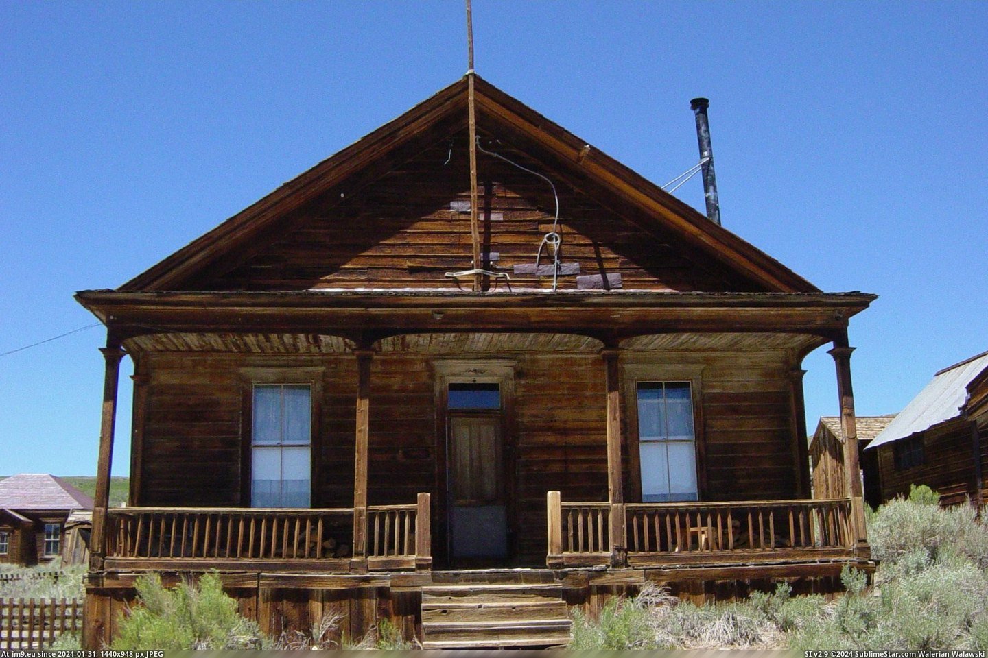 Seller House (in Bodie - a ghost town in Eastern California)