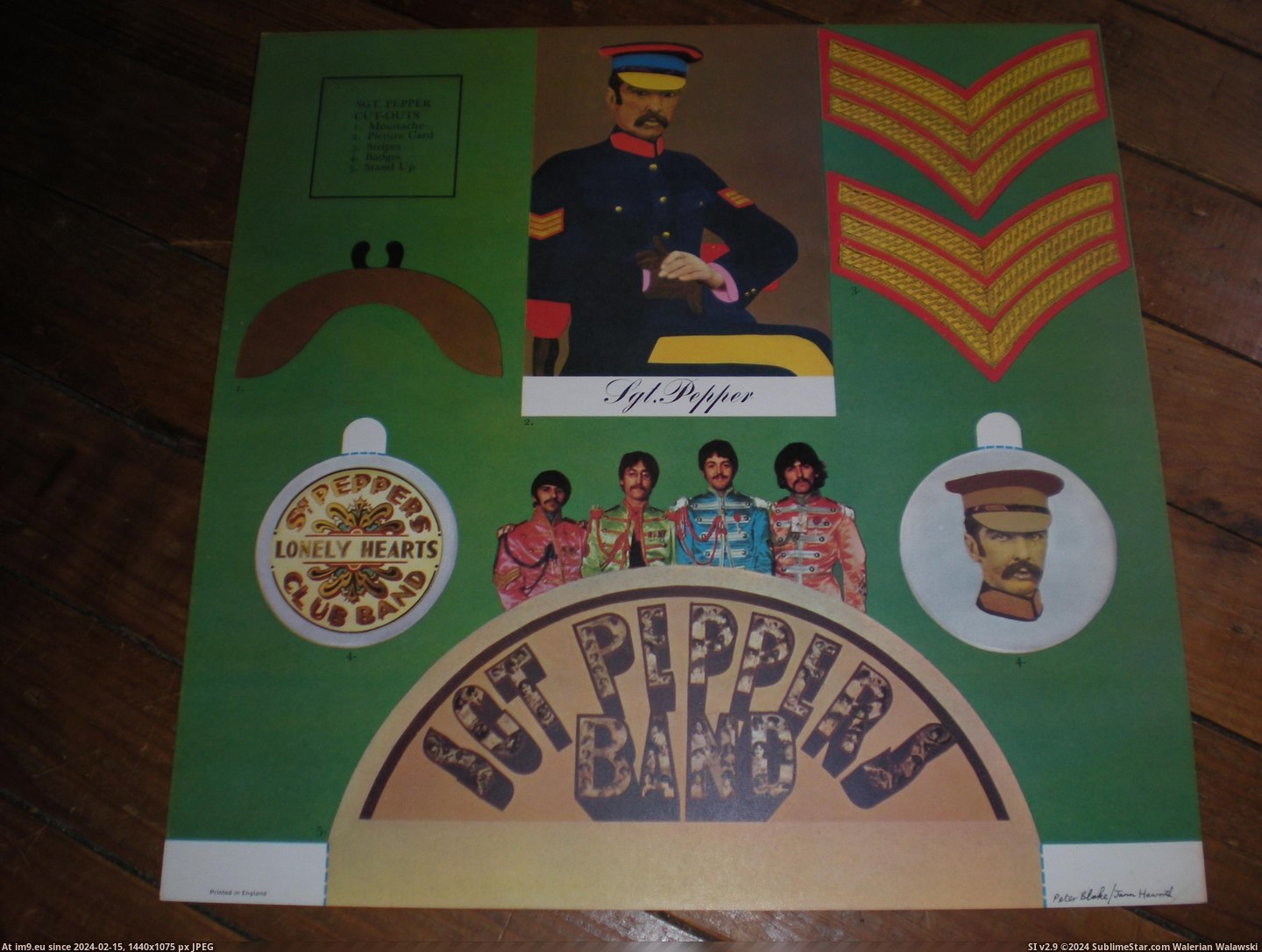 #Sgt  #Capitol Sgt Capitol 6 Pic. (Image of album new 1))