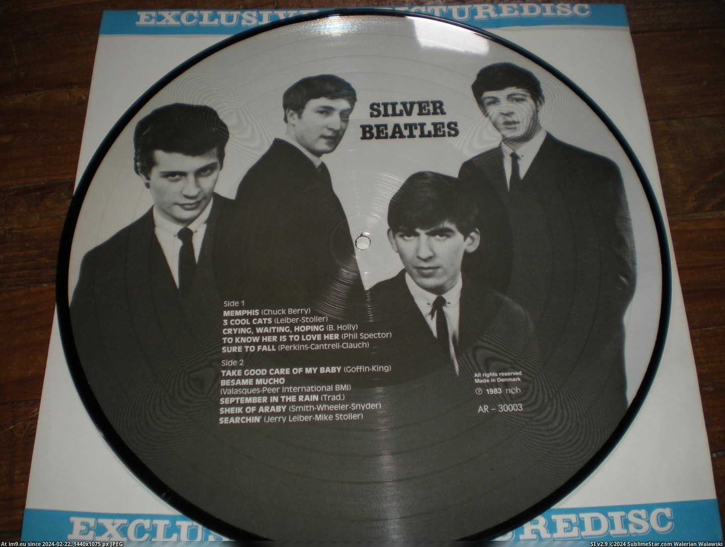 #Beatles  #Silver Silver Beatles Pic 1 Pic. (Image of album new 1))