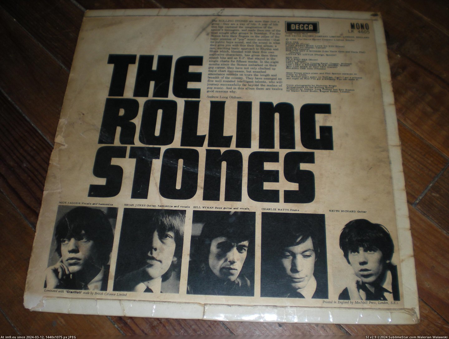 #Stones  #No1 Stones No1 14-01-14 9 Pic. (Image of album new 1))