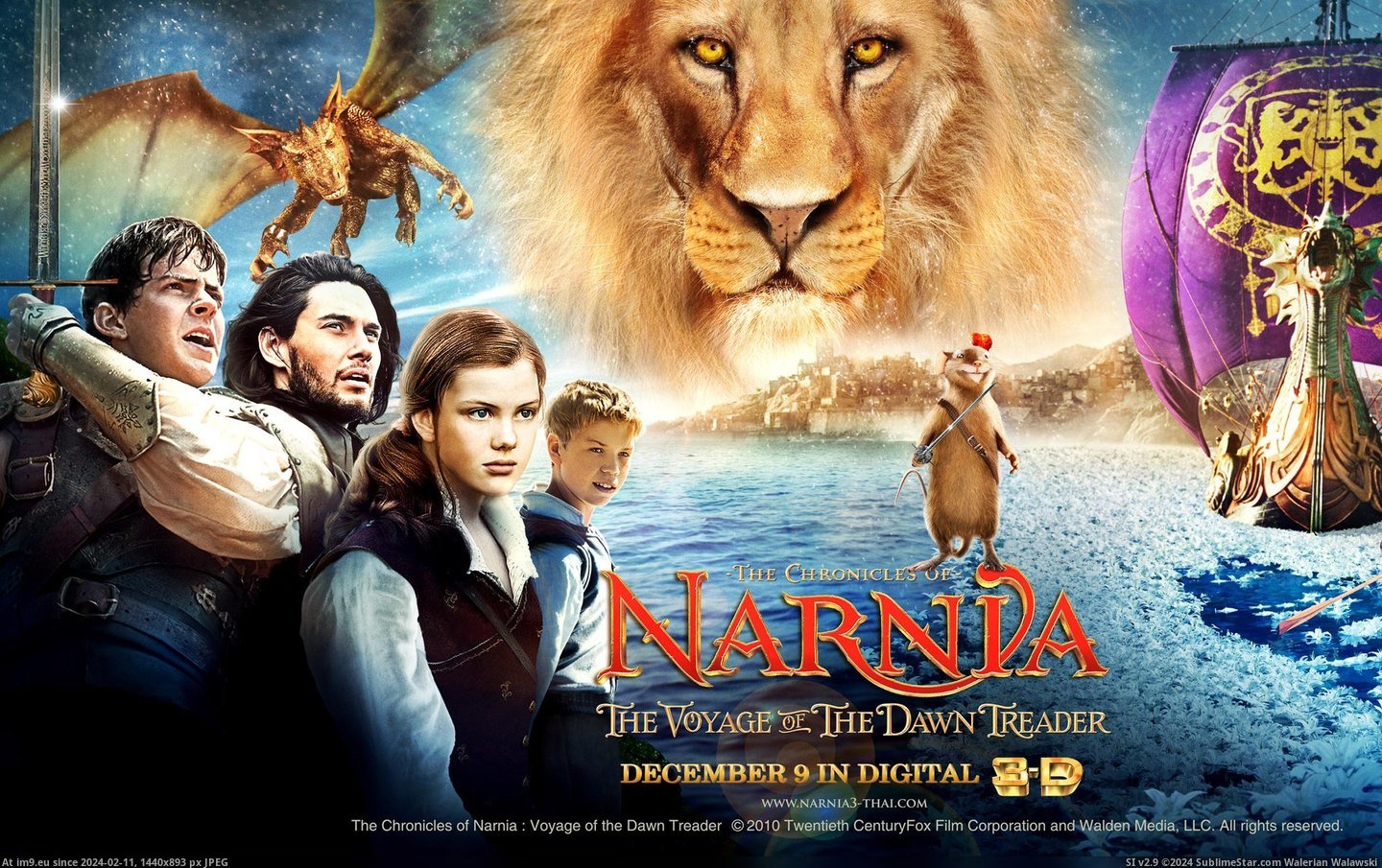 The Chronicles Of Narnia Voyage Of The Dawn Treader Wide HD Wallpaper (in Unique HD Wallpapers)