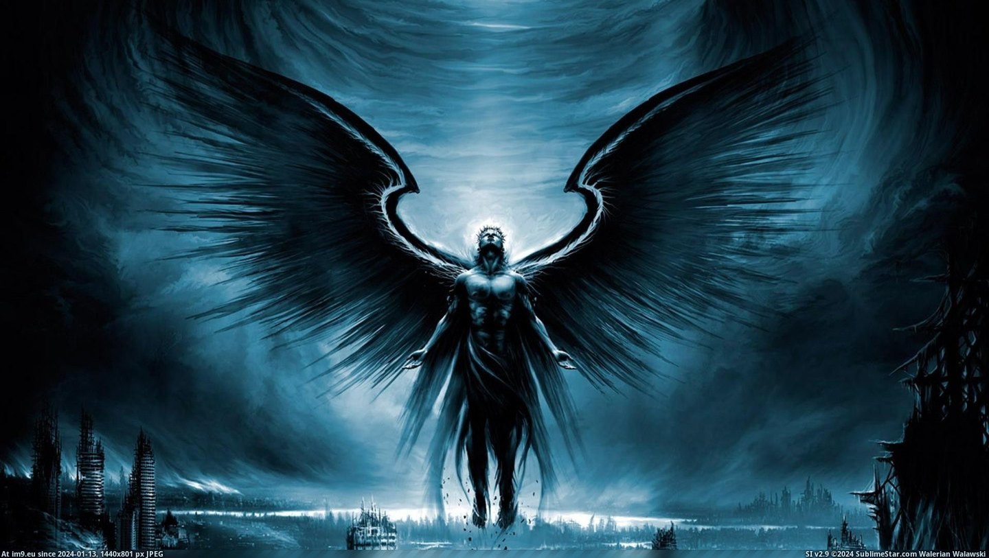 The Dark Angel Wallpaper Hd (HD) (in HD Wallpapers - anime, games and abstract art/3D backgrounds)