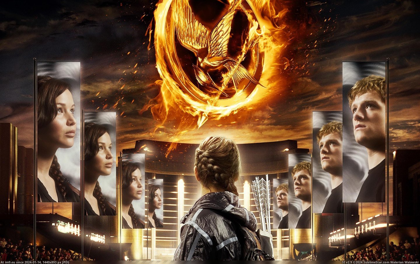 #Wallpaper #Games #Hunger #Wide The Hunger Games 2012 Wide HD Wallpaper Pic. (Bild von album Unique HD Wallpapers))