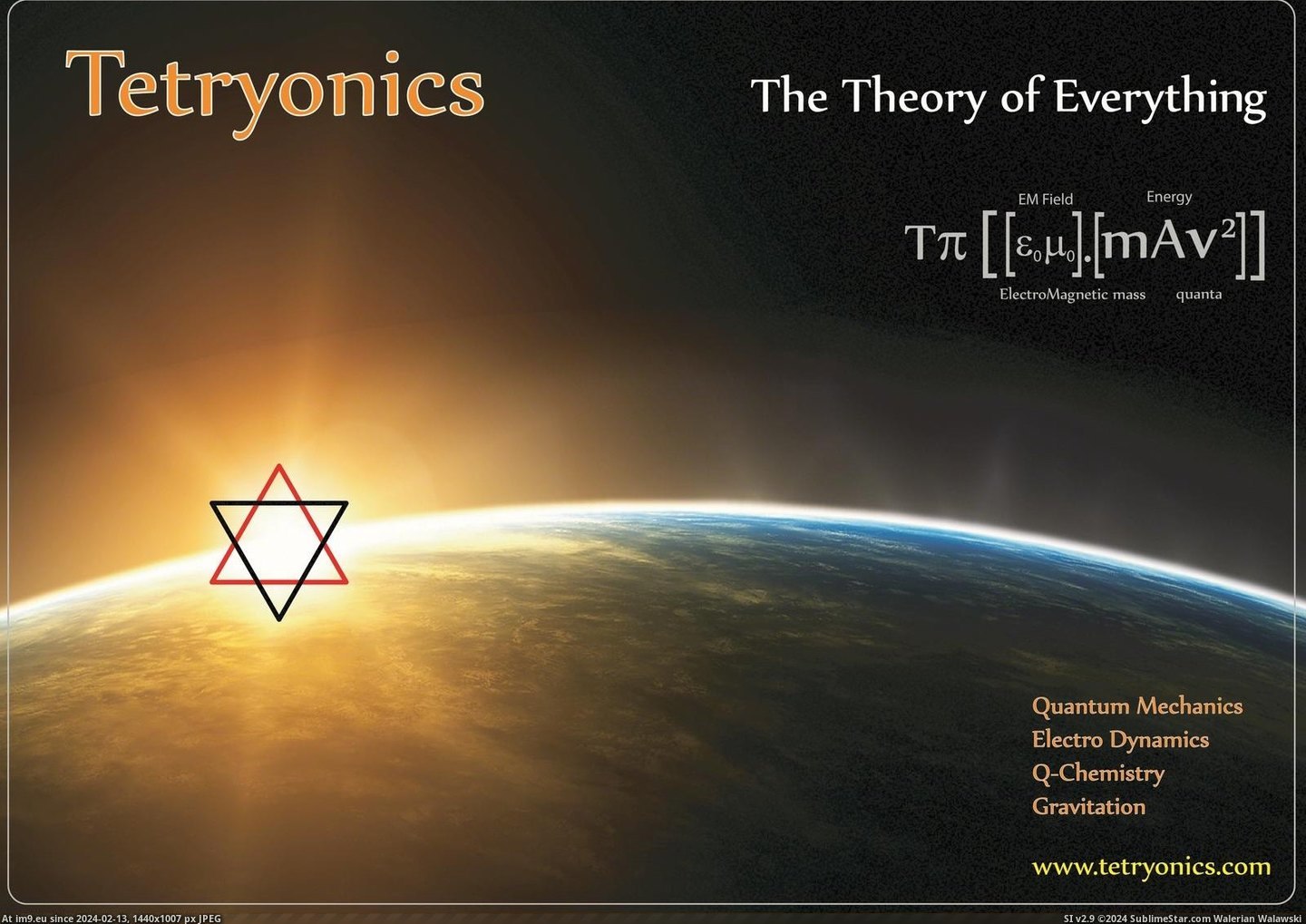 The Theory Of Everything [Preview] (in Mass Energy Matter)