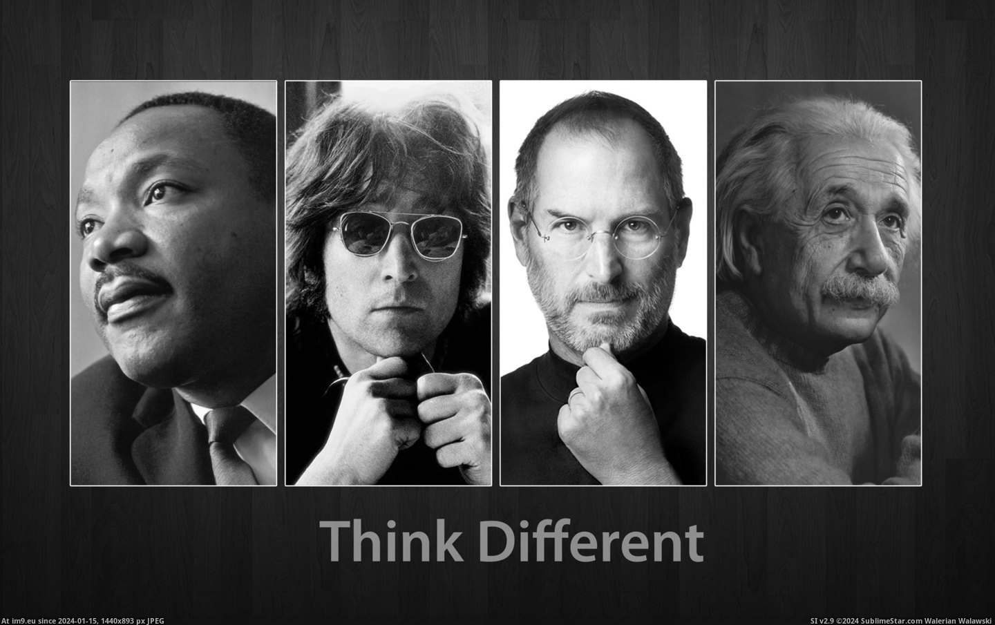 #Wallpaper  #Wide Think Different Wide HD Wallpaper Pic. (Изображение из альбом Unique HD Wallpapers))
