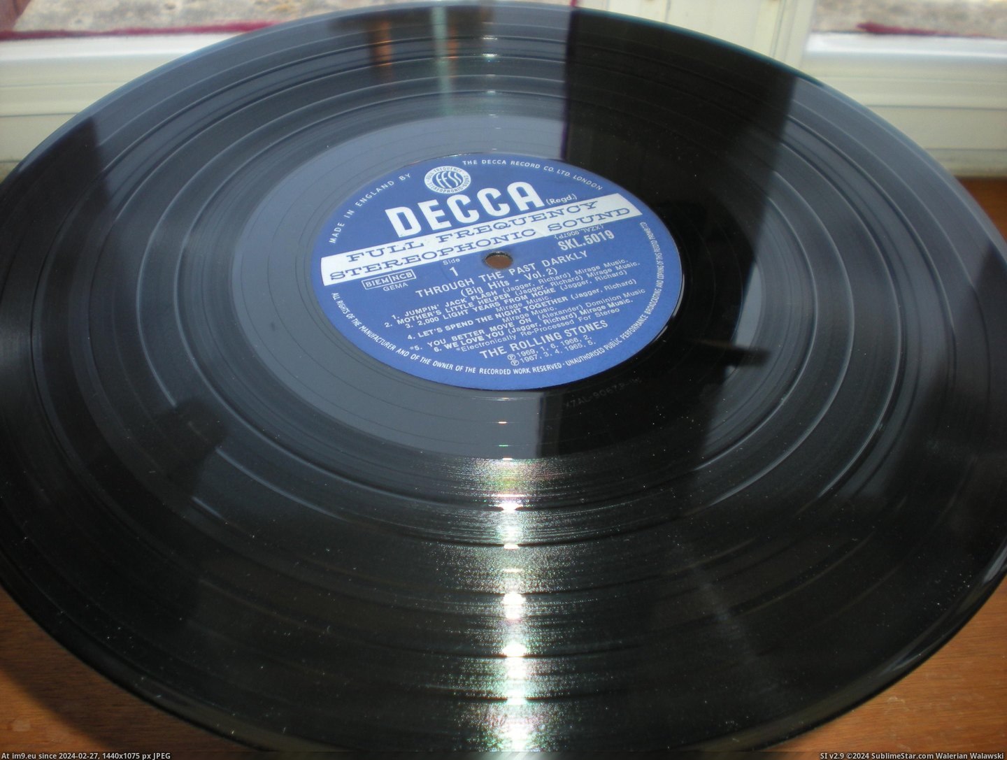 #Records  #Vinyl Through The Past 2 Pic. (Image of album new 1))