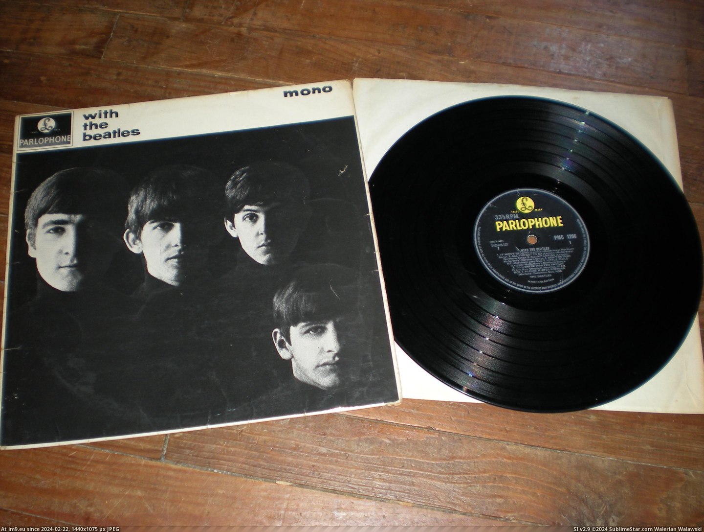  #Beatles  With The Beatles 7N 2 Pic. (Image of album new 1))