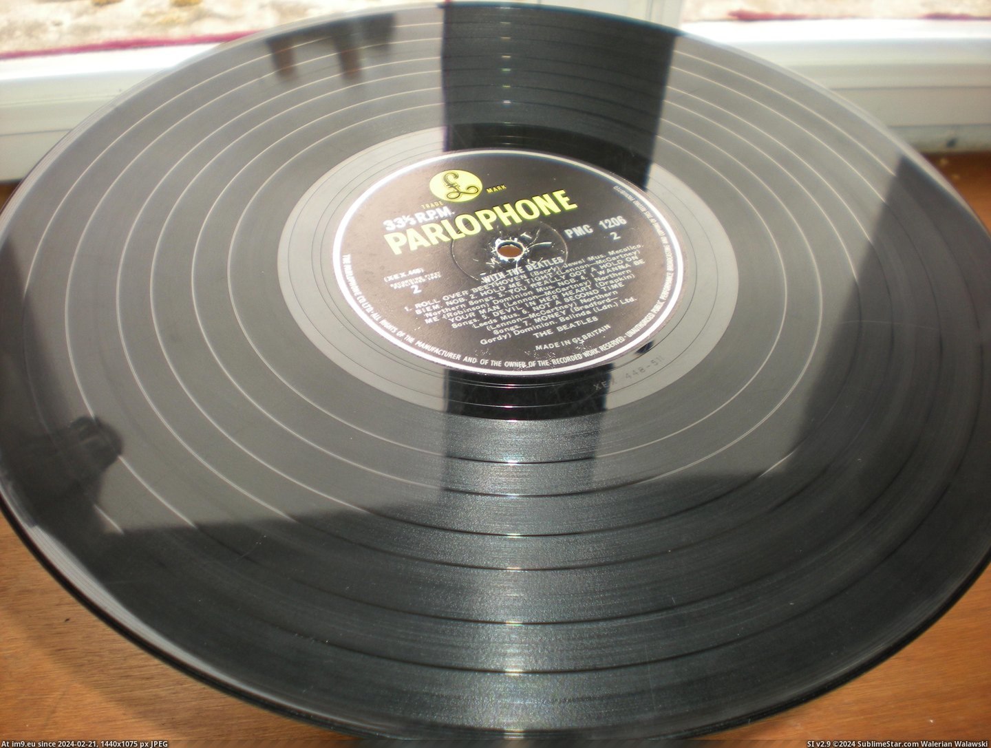 #Records  #Vinyl With The MT 3 Pic. (Image of album new 1))
