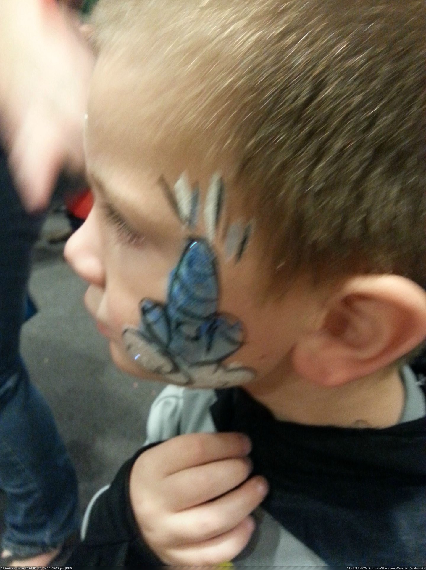 #Wtf #For #Face #Awkward #Evening #Clown #Rocket #Son #Church #Drew [Wtf] A clown drew this 'rocket' on my son's face at a church function. Made for an awkward evening. [OC] Pic. (Image of album My r/WTF favs))