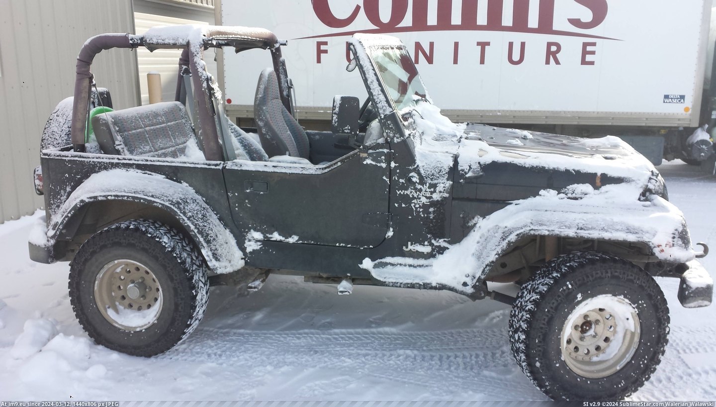 #Wtf #Work #Everyday #Drives #Guy #Now [Wtf] A guy I work with drives this to work everyday. It's -15 here right now. Pic. (Image of album My r/WTF favs))