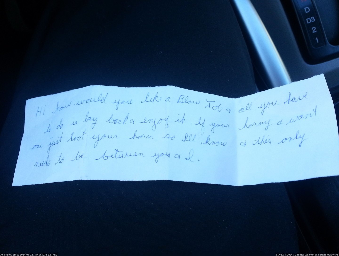 #Wtf #Car #Leaving #Note #Gym #Lovely [Wtf] After leaving the gym, I found this lovely note on my car... [X-post -r-pics] Pic. (Obraz z album My r/WTF favs))
