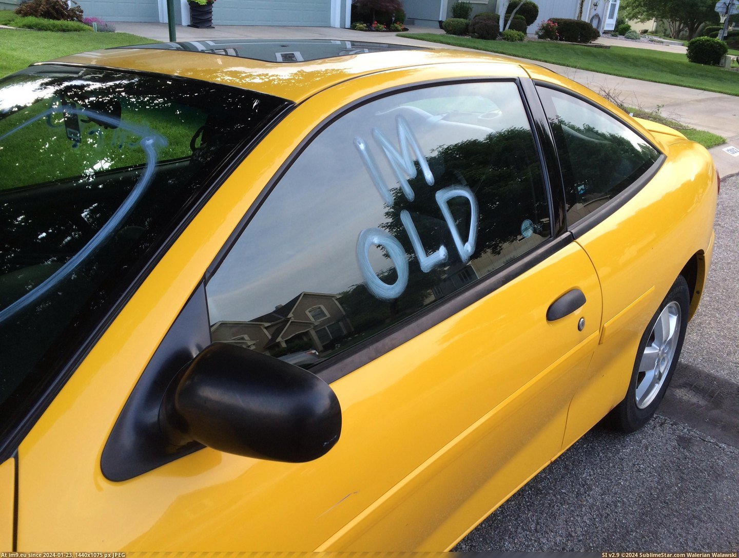 #Wtf #Years #Car #Birthday #Decorated #Old #Guy [Wtf] Found my car decorated. I'm 17 years old, I'm a guy, and it's nowhere near my birthday. 3 Pic. (Obraz z album My r/WTF favs))