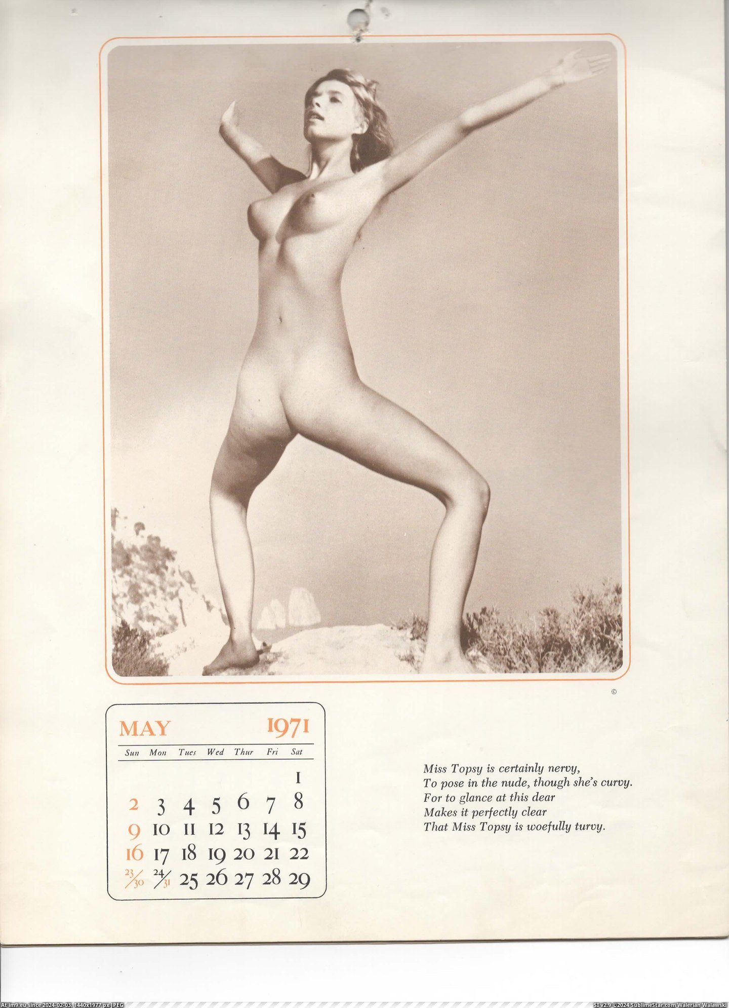 #Wtf #Calendar #Grandma #House [Wtf] Found this calendar at my grandma's house (NSFW) 9 Pic. (Image of album My r/WTF favs))