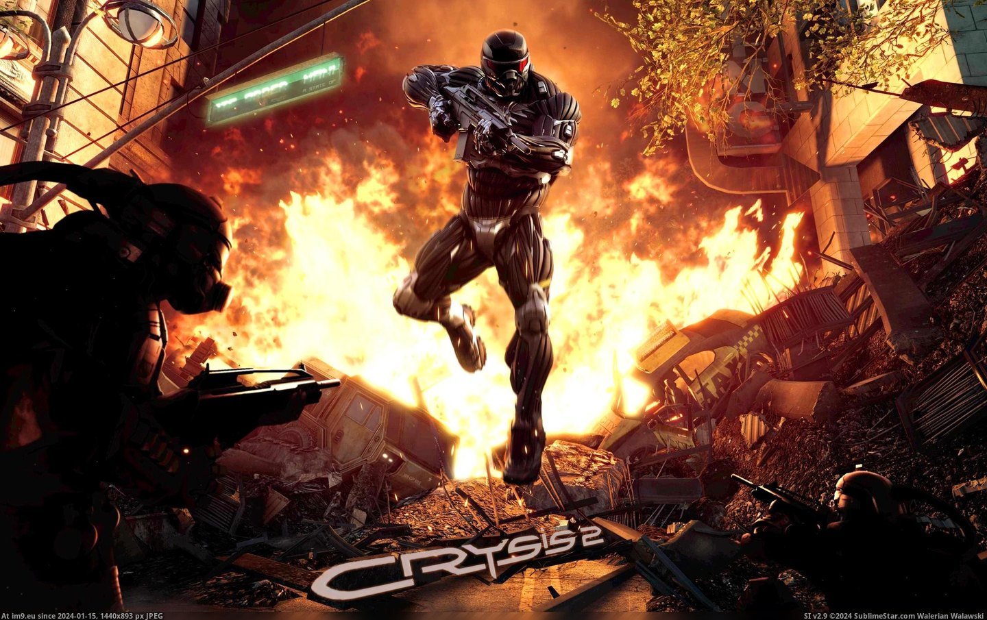 #Wallpaper #Crysis #Wide 2011 Crysis 2 Wide HD Wallpaper Pic. (Obraz z album Unique HD Wallpapers))