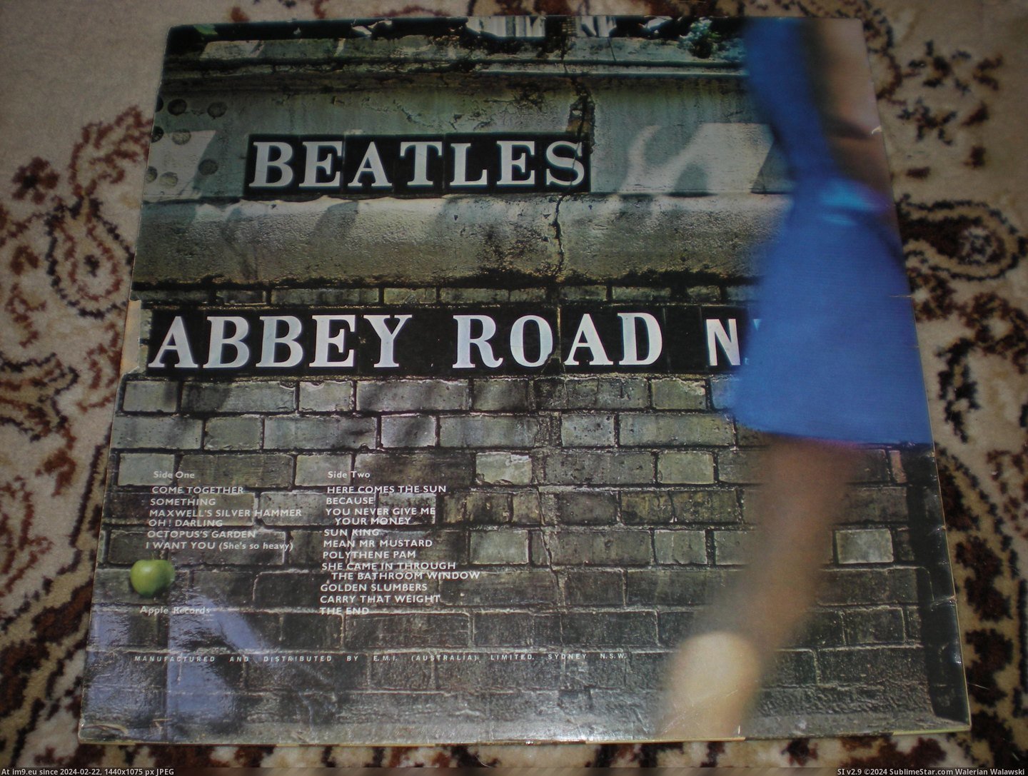  #Abbey  Abbey Rd OZ 6 Pic. (Image of album new 1))