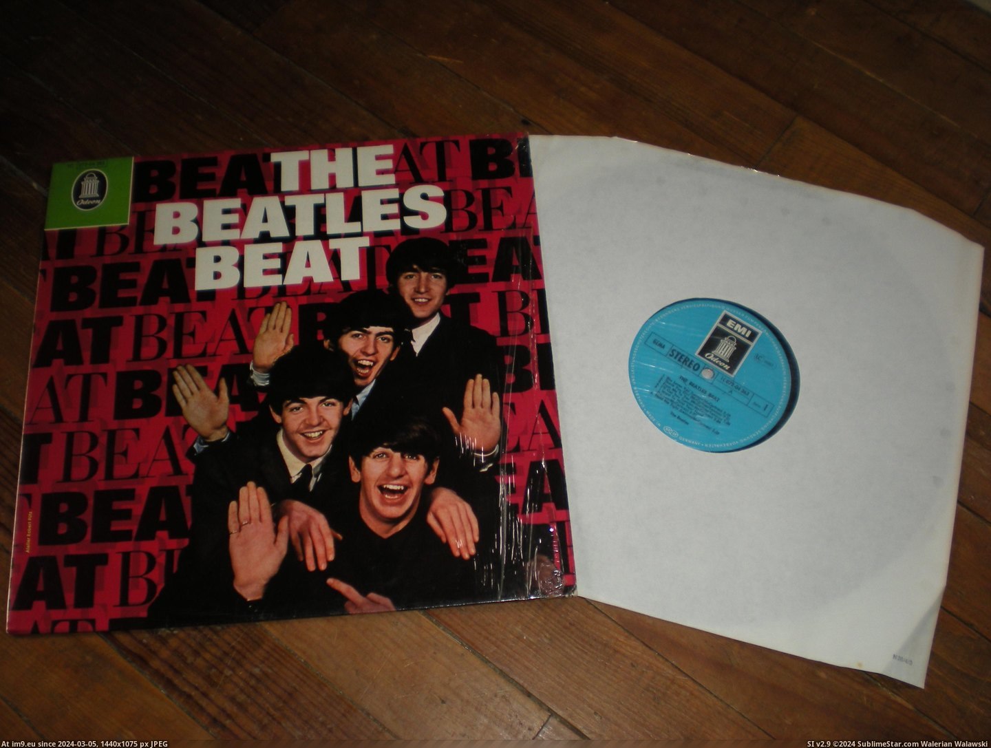 #Beatles #Beat #Odeon Beatles Beat ODEON 5 Pic. (Obraz z album new 1))