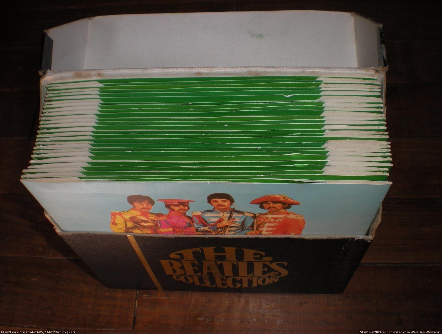#Collection #Beatles #Box Beatles Collection Box 3 Pic. (Obraz z album new 1))