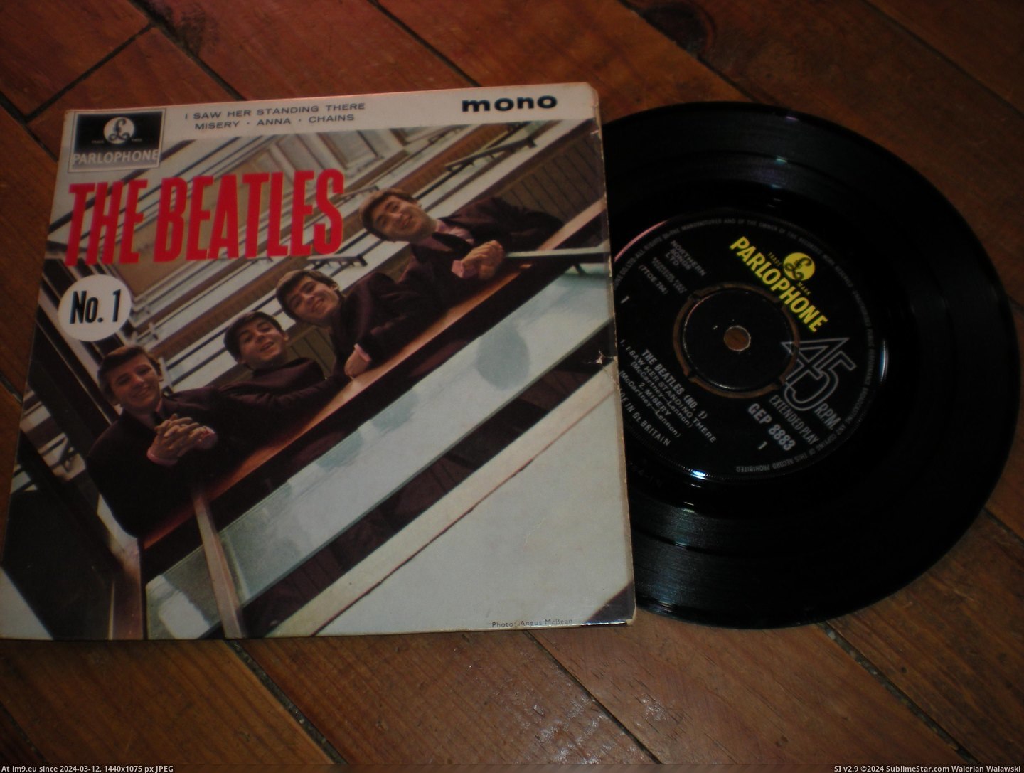 #Beatles  #No1 Beatles No1 1G 1 Pic. (Изображение из альбом new 1))