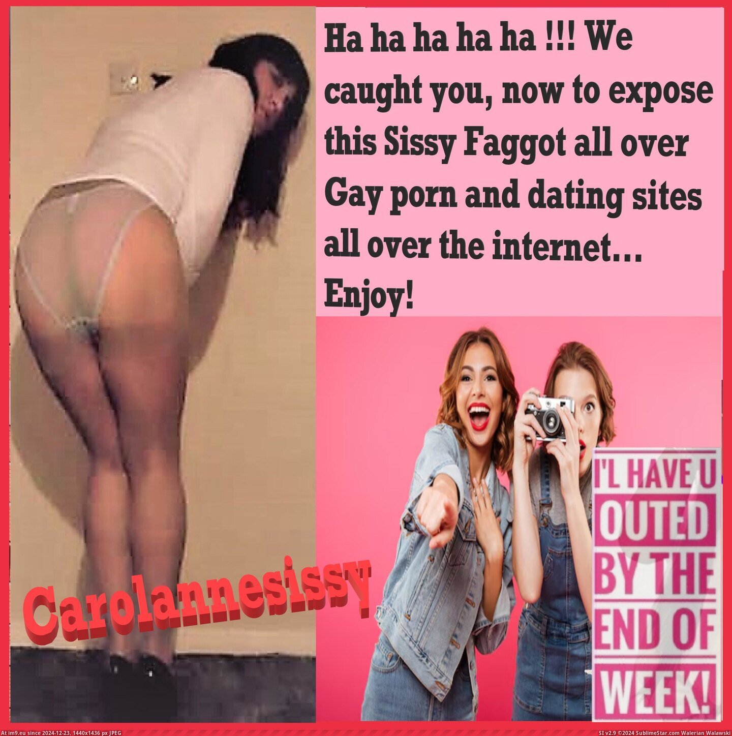 #Slut #Cock #Expose #Carol #Carolannesissy #Faggot #Sissy carolannesissy Pic. (Imagen de album Instant Upload))