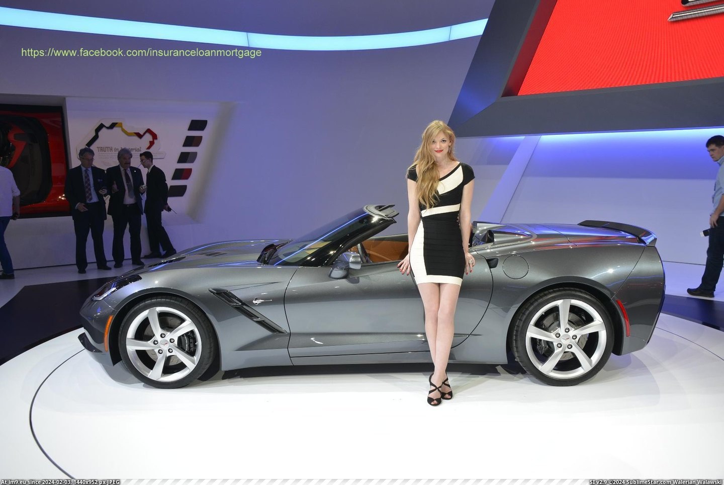 Chevrolet Corvette Stingray (in Girls of the Geneva Motor Show 2013)