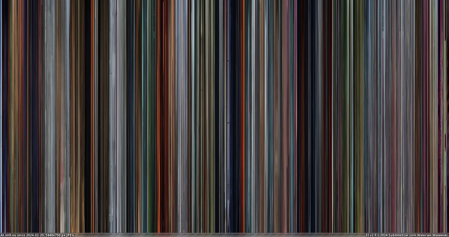 #Color #Shows #Feature #Pixar #Films #General [Dataisbeautiful] Pixar Color Barcodes shows the general Color pallette used for all feature films  7 Pic. (Image of album My r/DATAISBEAUTIFUL favs))