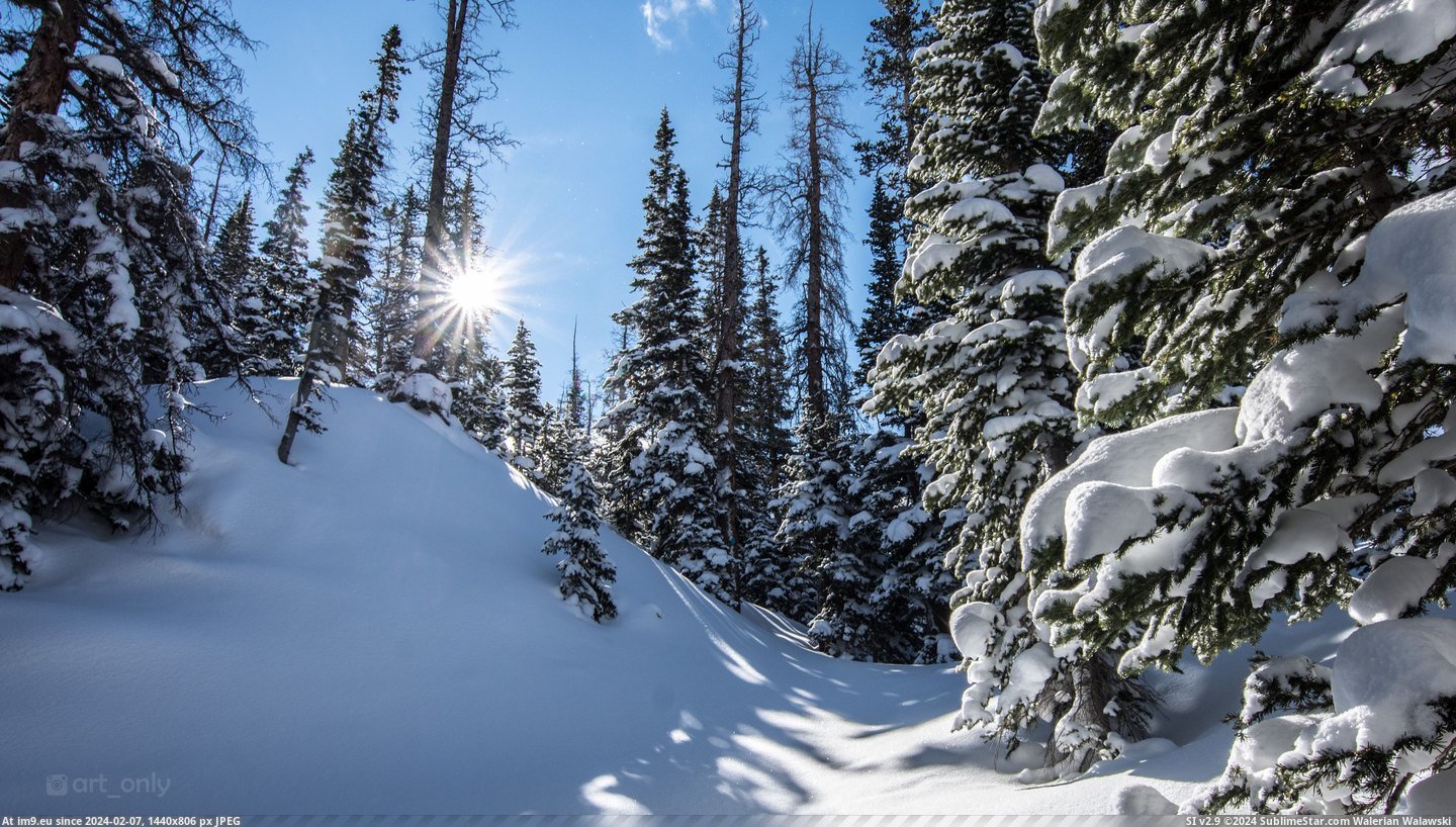 #Morning #Summer #Snowstorm #Colorado #Range [Earthporn] A bluebird post snowstorm morning in Colorado's Never Summer range [4743x2668] Pic. (Bild von album My r/EARTHPORN favs))