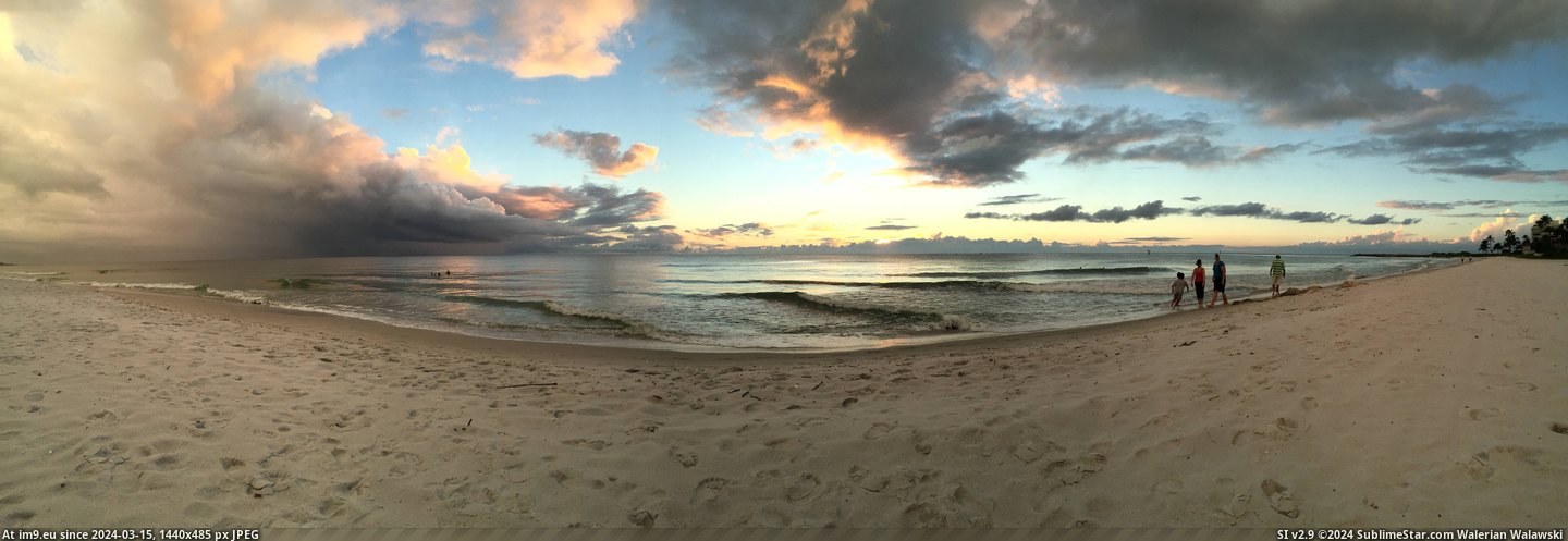 #Afternoon #Coast #Rolling #Gulf #Storm #Naples [Earthporn] Afternoon Storm Rolling in on the Gulf Coast - Naples, FL - [9202x3110] OC Pic. (Image of album My r/EARTHPORN favs))