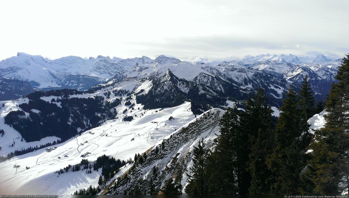#Switzerland #Stanserhorn #Breathtaking [Earthporn] Breathtaking view today on the Stanserhorn, Switzerland [OC] [3264×1840] Pic. (Bild von album My r/EARTHPORN favs))
