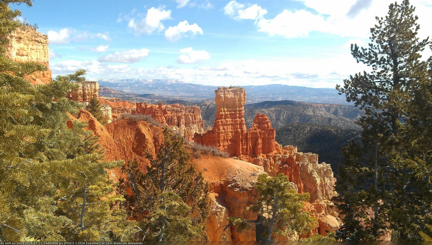#Wallpaper #Beautiful #Sky #Canon #3264x1840 #Utah #Clouds #Bryce [Earthporn] Bryce Canon, Utah [3264x1840] OC Pic. (Изображение из альбом My r/EARTHPORN favs))