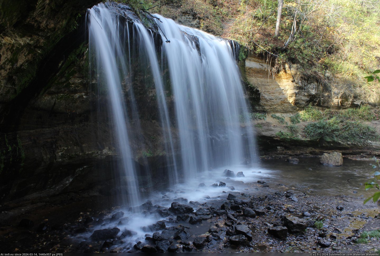 #Falls #Wisconsin #Osceola #Cascade [Earthporn] Cascade Falls, Osceola Wisconsin [5100X3400] [OC] Pic. (Bild von album My r/EARTHPORN favs))