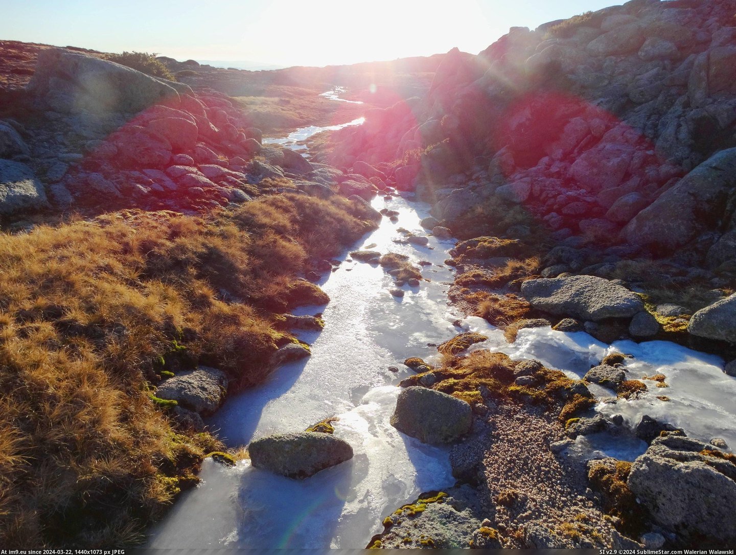 #Frozen #Portugal #Serra #Stream [Earthporn] Frozen stream at Serra da Estrela, Portugal.  [5184x3888] Pic. (Image of album My r/EARTHPORN favs))