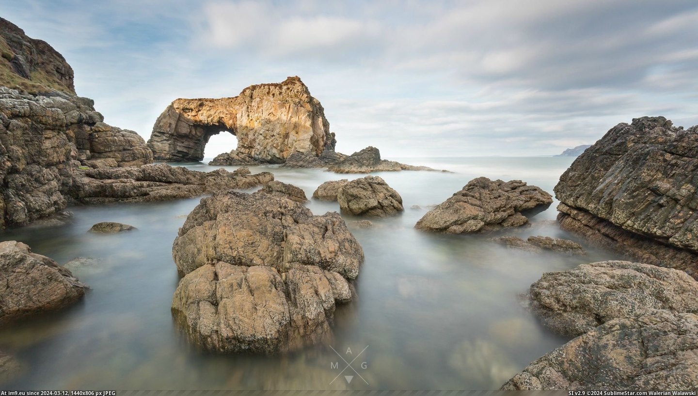 #Great #Arch #Ireland #Sea [Earthporn] Great Pollet Sea Arch. Ireland.  [2048x1158] Pic. (Image of album My r/EARTHPORN favs))