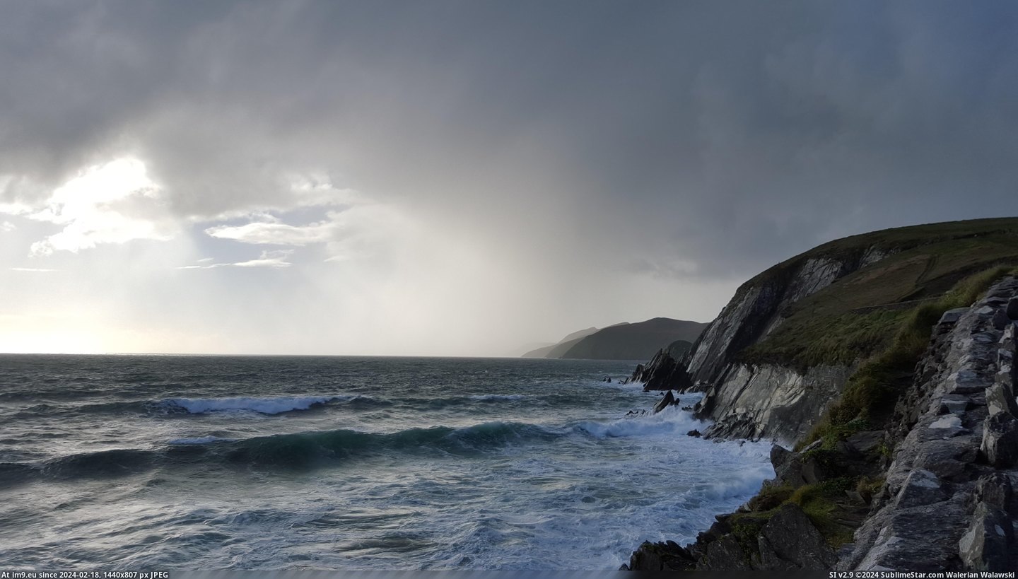 #Big #Picture #Way #Wild #Fierce #Blocking #Winds #Tourist #Road #Bus #Waves #Atlantic [Earthporn] I braved fierce winds, big waves and a tourist bus blocking the road to get this picture on the Wild Atlantic Way, C Pic. (Obraz z album My r/EARTHPORN favs))