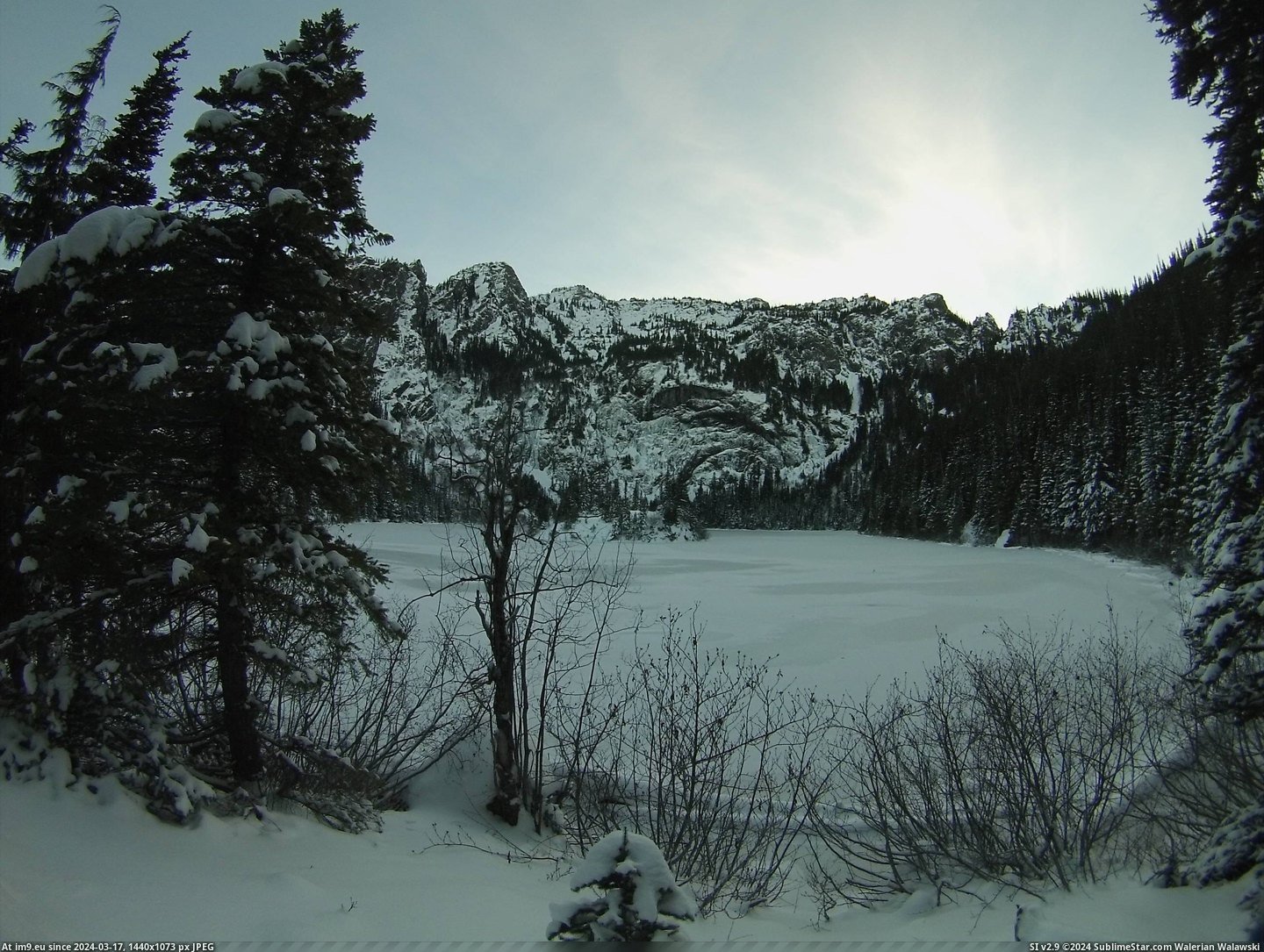 #Park #National #Angeles #2592x1944 #Olympic #Lake #1st [Earthporn] Lake Angeles in Olympic National Park, January 1st. [2592x1944] Pic. (Изображение из альбом My r/EARTHPORN favs))