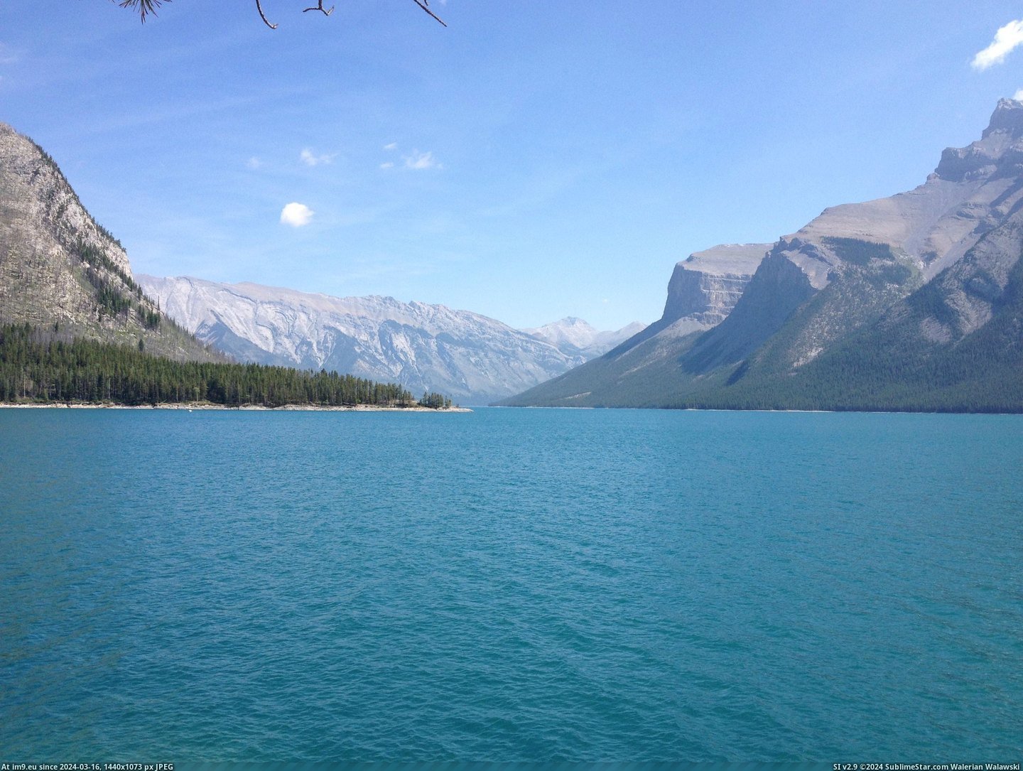 #Lake #Canada #2448x1836 #Minnewanka #Alberta #Banff [Earthporn] Lake Minnewanka outside Banff, Alberta, Canada [OC][2448x1836] Pic. (Image of album My r/EARTHPORN favs))