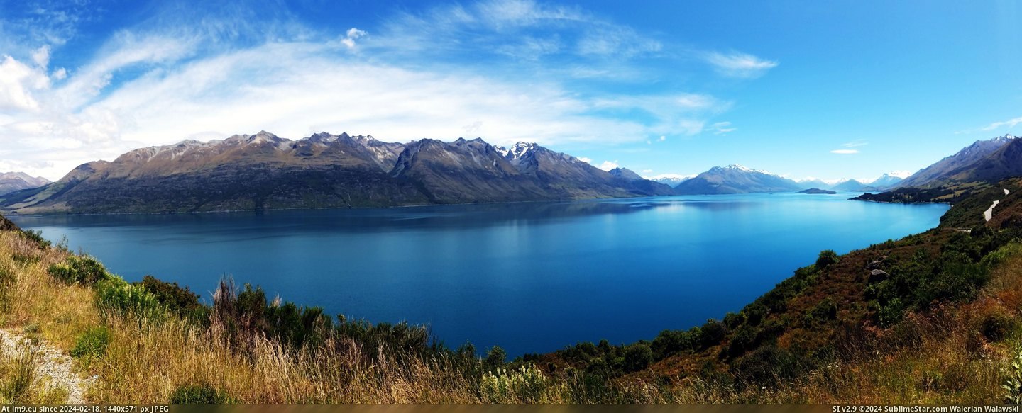 #Lake #Queenstown #Wakatipu #Zealand [Earthporn] Lake Wakatipu, Queenstown, New Zealand  [4000x1598] Pic. (Image of album My r/EARTHPORN favs))