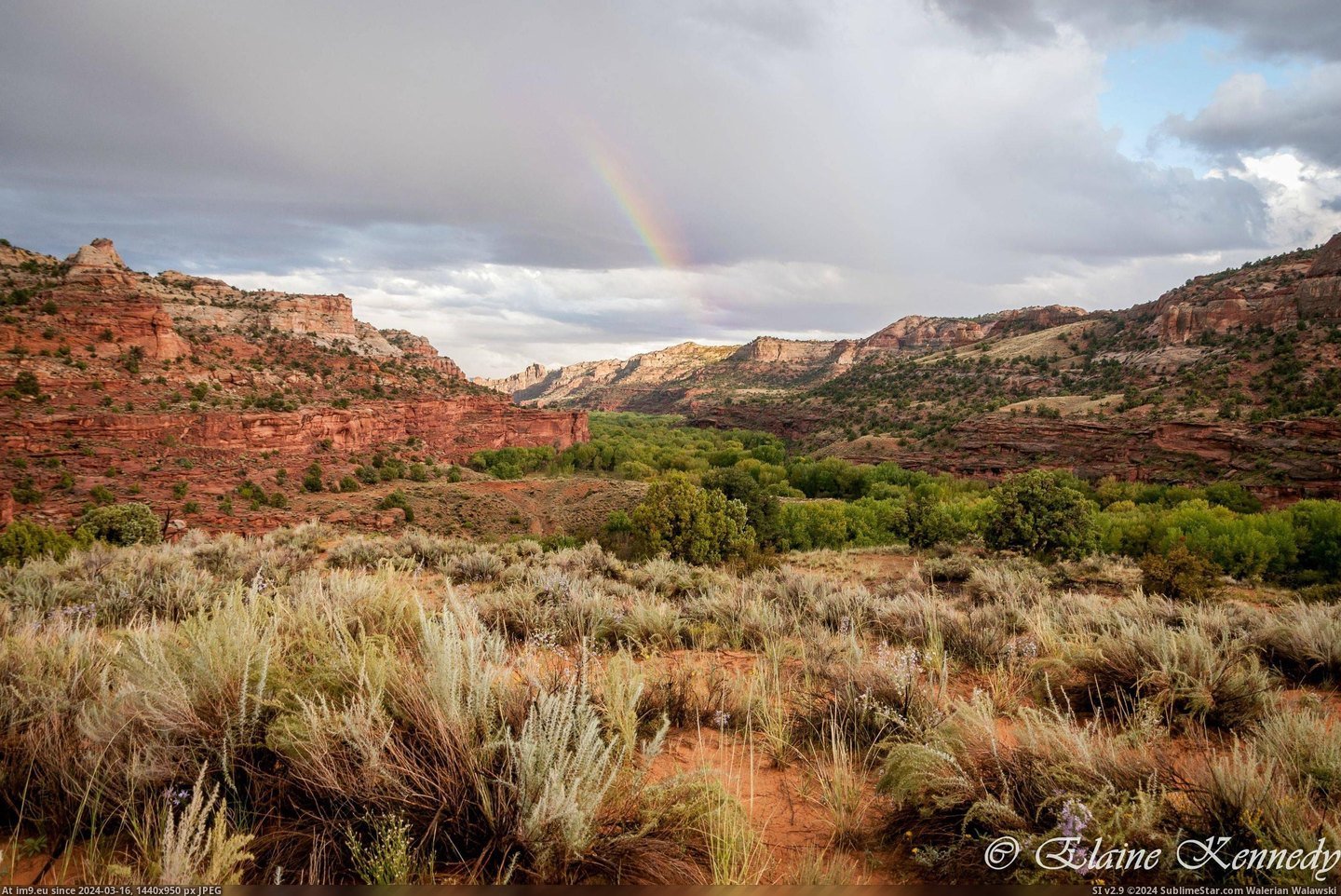 #Little #Usa #Highway #Utah #Rainbow [Earthporn] Little rainbow on Highway 24, Utah, USA [2828x1878] [OC] Pic. (Image of album My r/EARTHPORN favs))