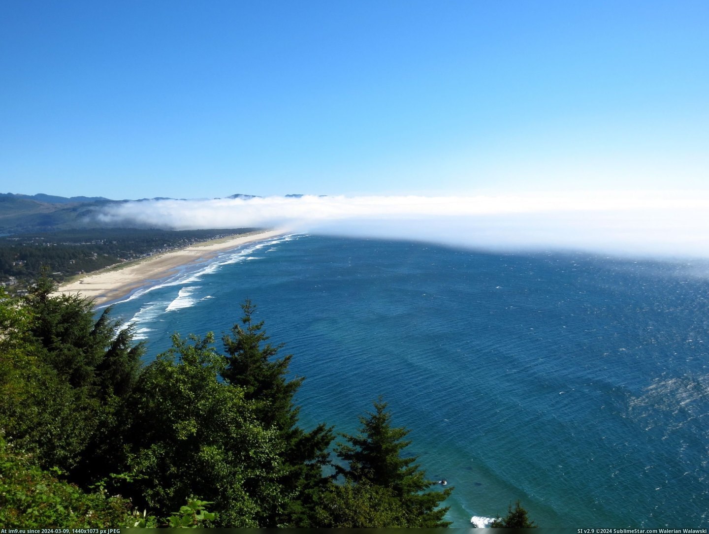#Oregon #Clouds #Low #Coast #Hanging [Earthporn] Low-hanging clouds over the Oregon coast [3264  Pic. (Bild von album My r/EARTHPORN favs))