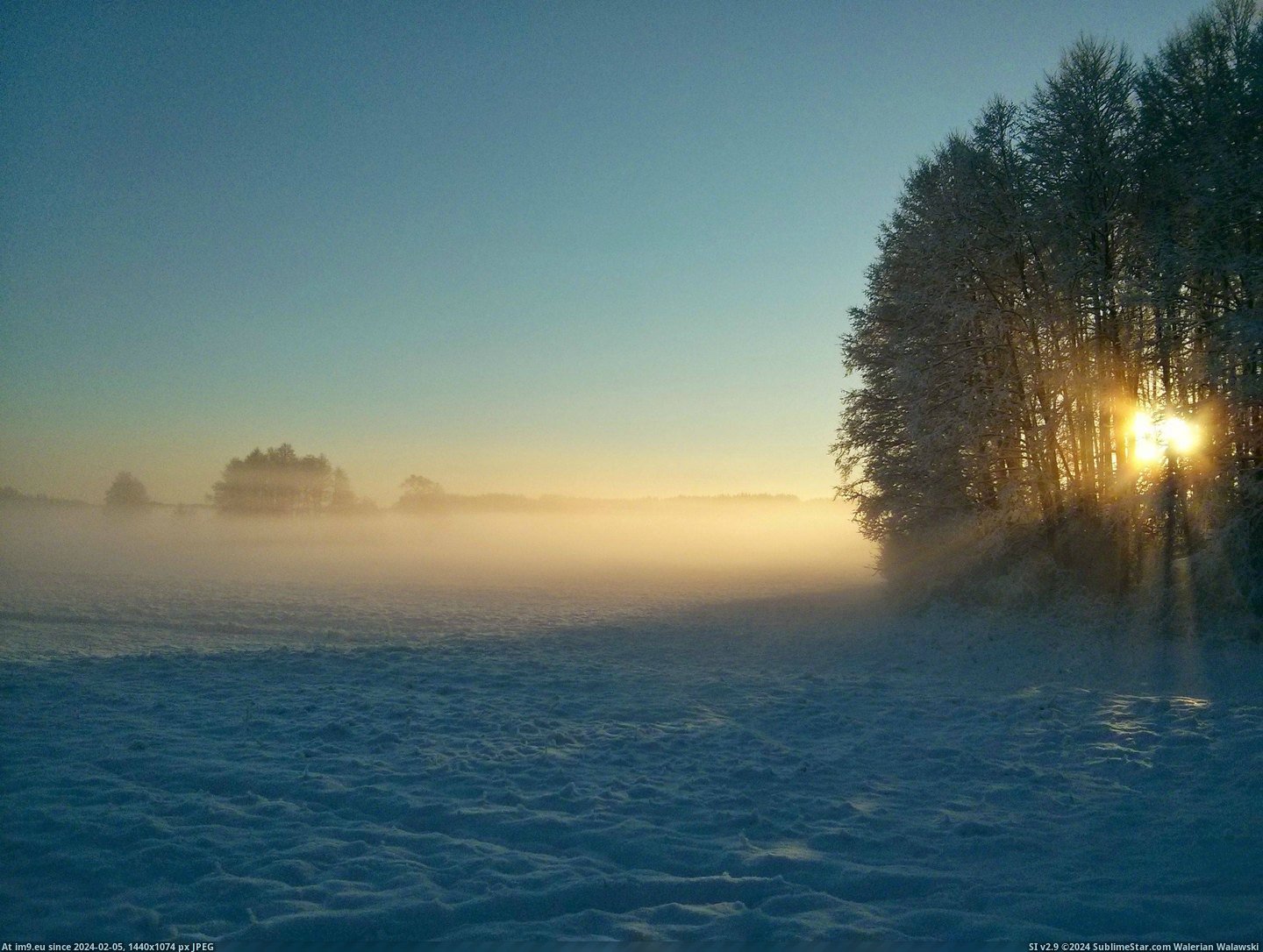 #Wallpaper #Beautiful #Wide #Misty #Pomerania #3264x2448 #Poland #Evening [Earthporn] Misty evening in Pomerania, Poland [OC][3264x2448] Pic. (Obraz z album My r/EARTHPORN favs))