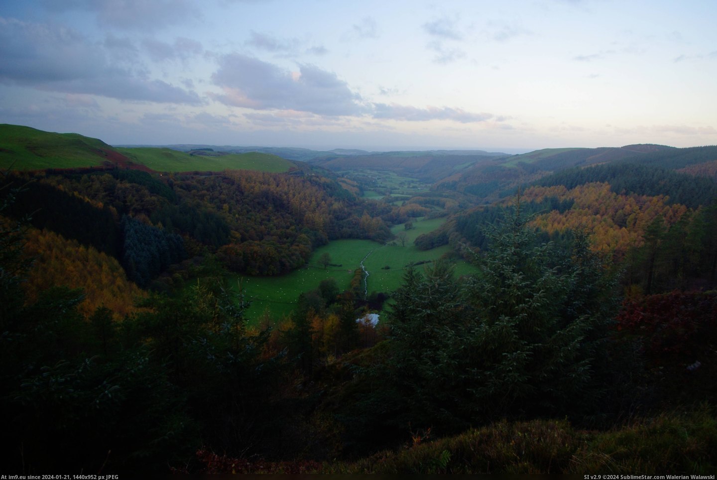 #Morning #Valley #Rheidol #Wales #4288x2848 [Earthporn] Morning on the Rheidol Valley, Wales [4288x2848][OC] Pic. (Bild von album My r/EARTHPORN favs))
