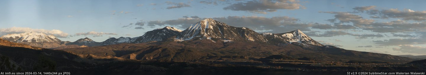 #Mountains #Colorado #Mount [Earthporn] Mount Lamborn near the Gunnison mountains in Colorado. [20154x3428] Pic. (Obraz z album My r/EARTHPORN favs))