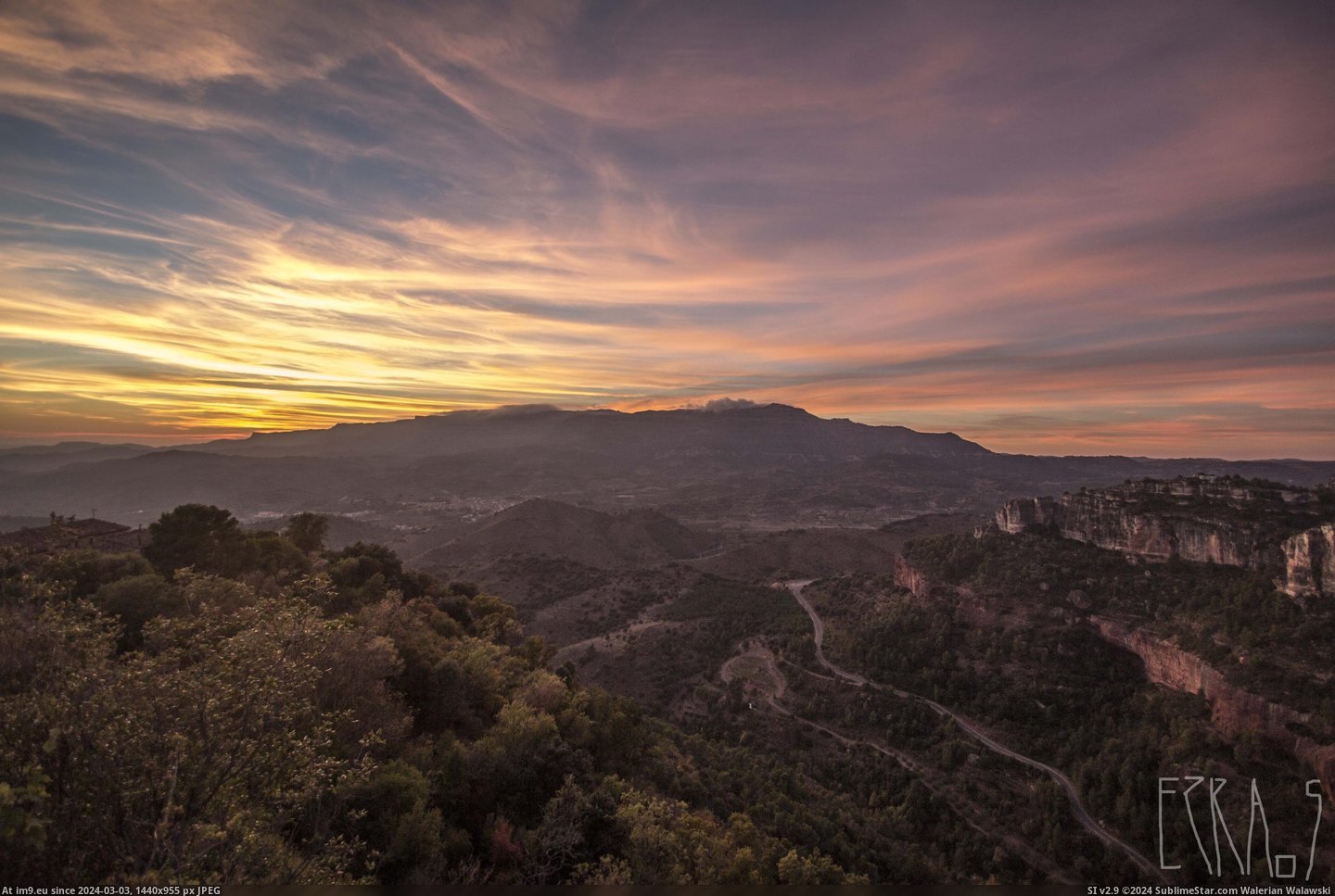 #Mountain #Ranges #Tarragona #Spain [Earthporn] Mountain ranges near Tarragona, Spain - [5184 x 3456] Pic. (Изображение из альбом My r/EARTHPORN favs))