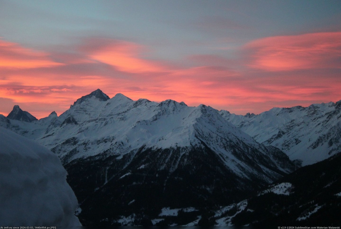 #Sky #5184x3456 #Swiss #Vanilla #Alps [Earthporn] [OC] The Swiss Alps, Vanilla Sky [5184x3456] Pic. (Image of album My r/EARTHPORN favs))