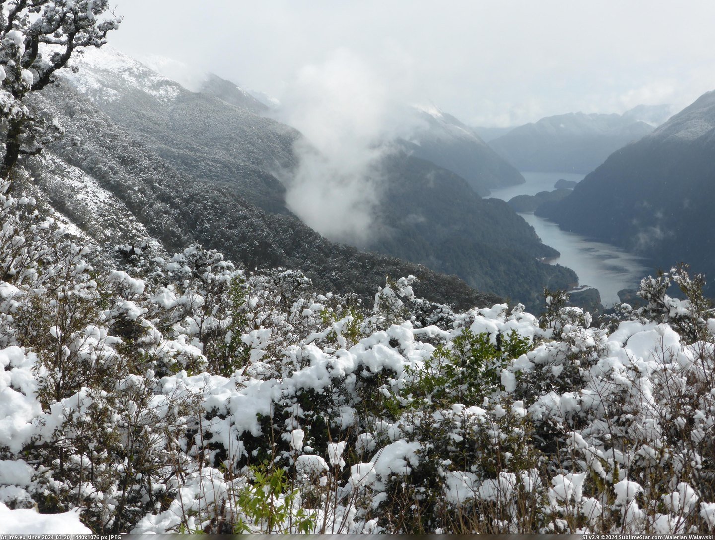 #New #Zealand #Doubtful #Sound #Overlooking [Earthporn] Overlooking Doubtful Sound, New Zealand [OC] [4896x3672] Pic. (Bild von album My r/EARTHPORN favs))